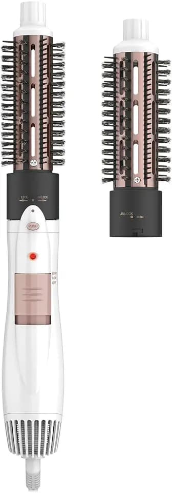 Conair Thermal Brush Set, Double Ceramic, Interchangeable, 1.25" & 1.5"