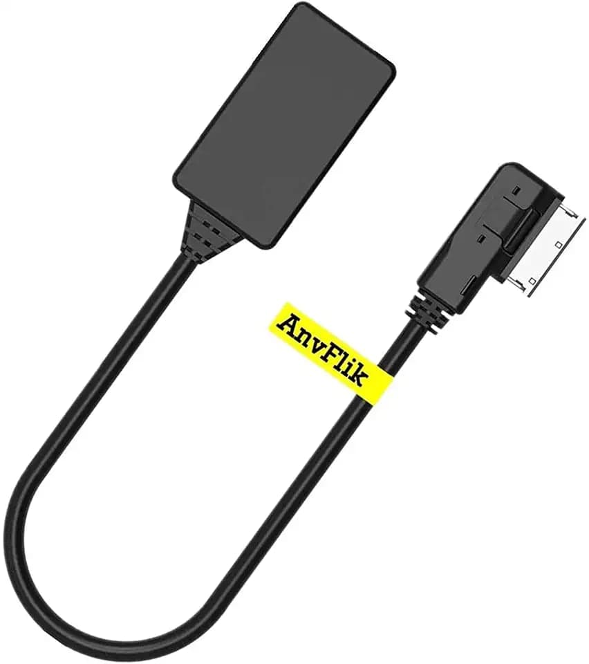 Bluetooth-Adapter AMI MDI MMI Audio/Musik Interface Bluetooth 5.0 Adapter Kompatibel mit Audi (MMI 3G/3G+ System) und VW (Passat, Golf, Jetta)