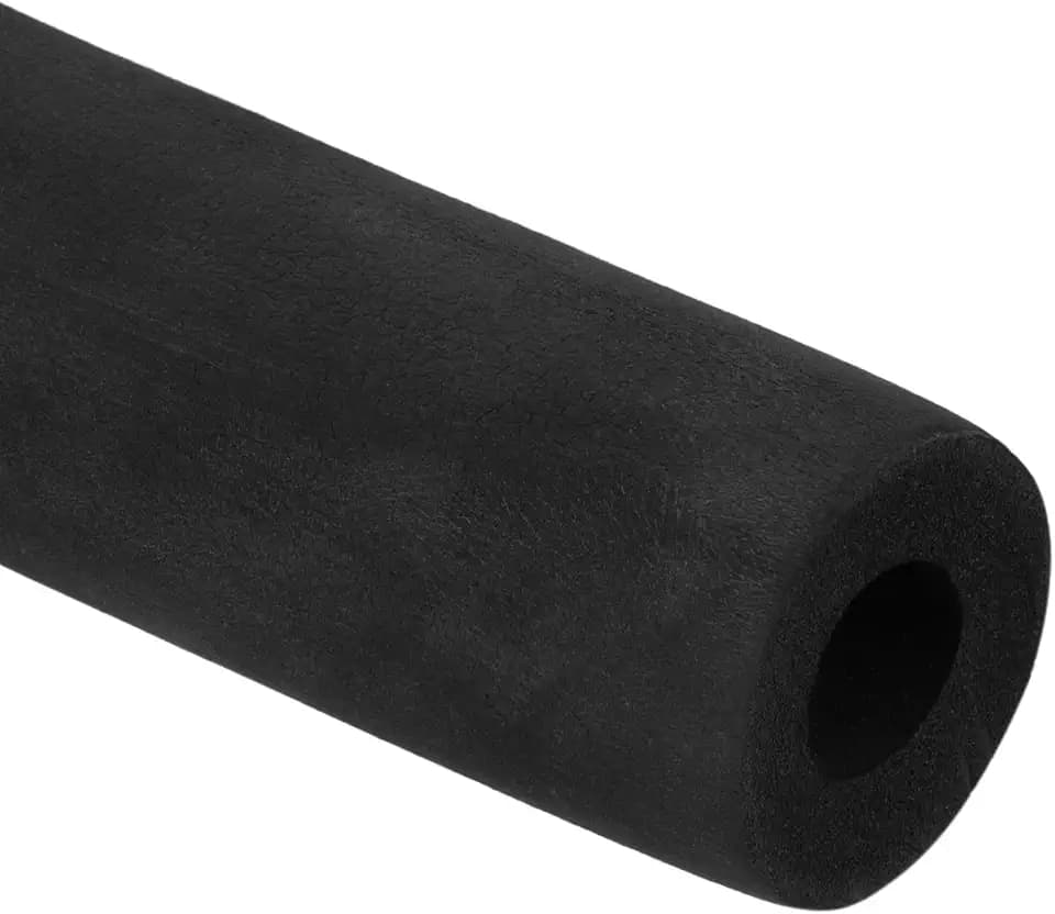 PATIKIL 1"(25mm) ID x 6.6Ft x 0.51" Pipe Insulation Foam Tube, Pipe Cover Wrap Roll Bar Padding Tubing for Handle Grip HVAC Outdoor Air Conditioner Units