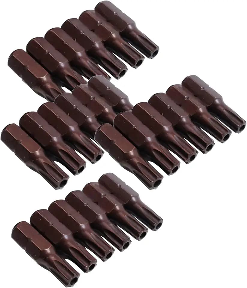 T20 Torx Bit Magnetic Security Torx Screwdriver Bits,1/4" Hex Shank -24pcs