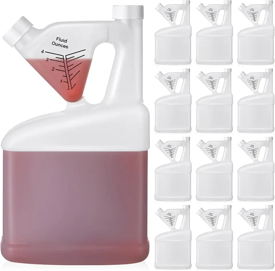 12 Pcs 64oz Tip Measure Container Tip and Pour Measuring Cup