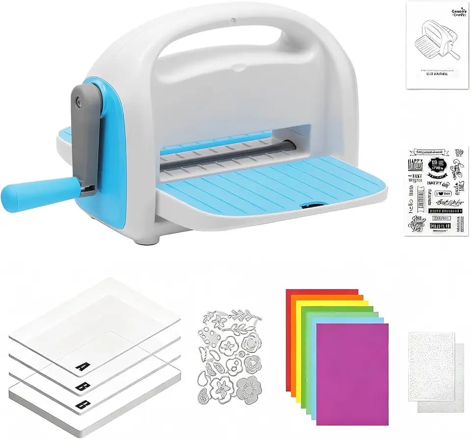 Manual Die Cutting Machine for Card Making, 6in Opening