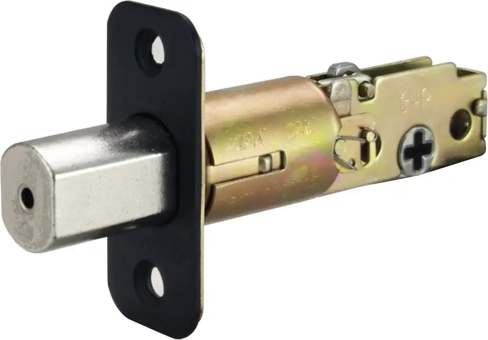 Design House Pro Series Deadbolt Latch, Matte Black
