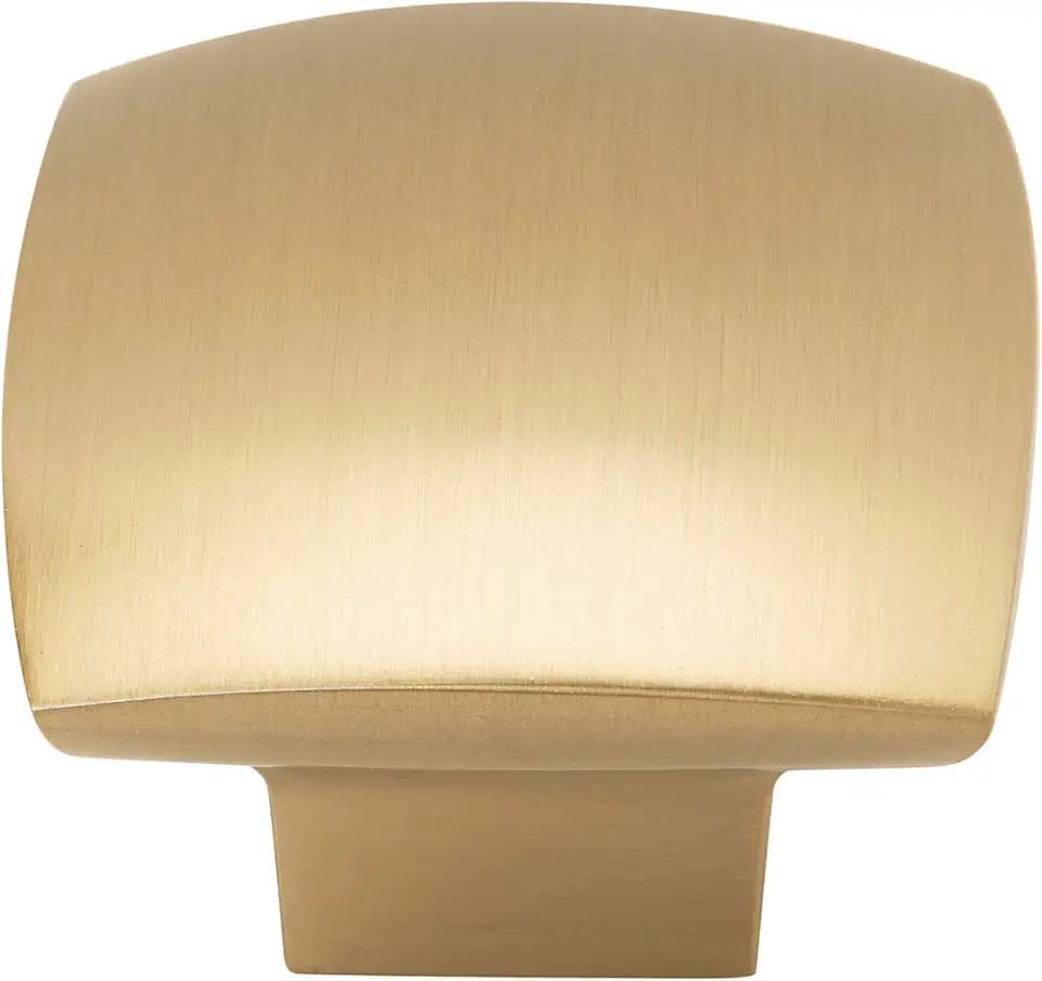 Amerock 10 Pack 1-9/16" Square Sunset Champagne Bronze Cabinet Knob