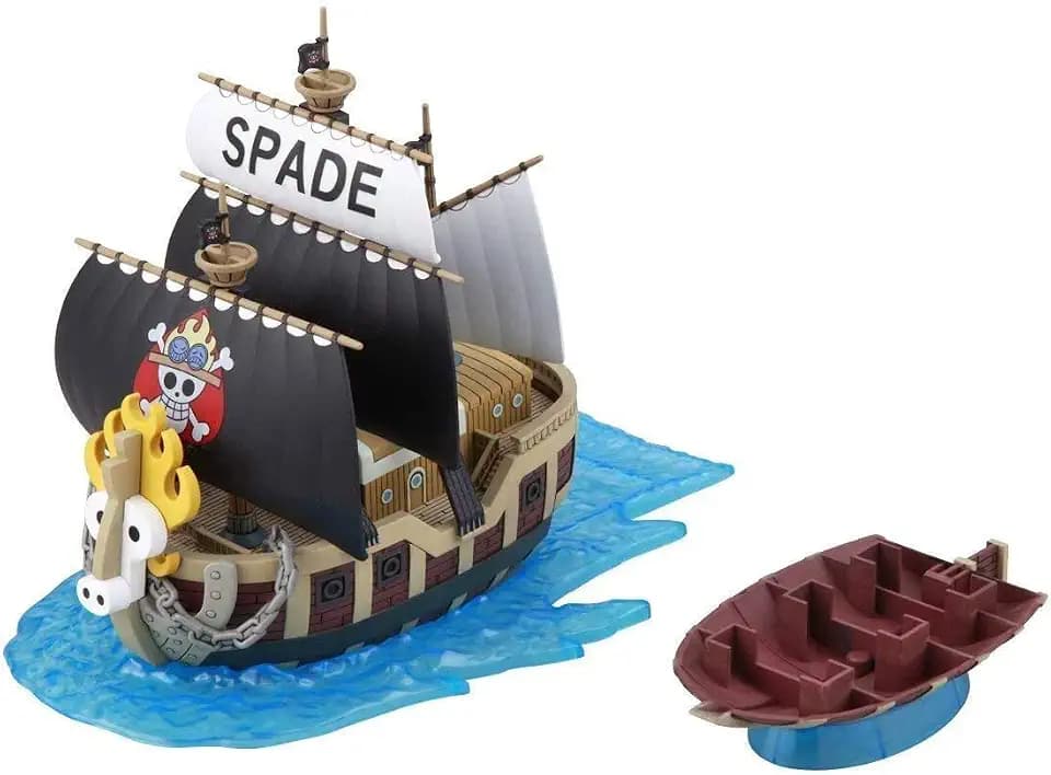 Bandai Hobby - One Piece - (2339712) Spade Pirates' Ship Grand Ship Collection Model Kit