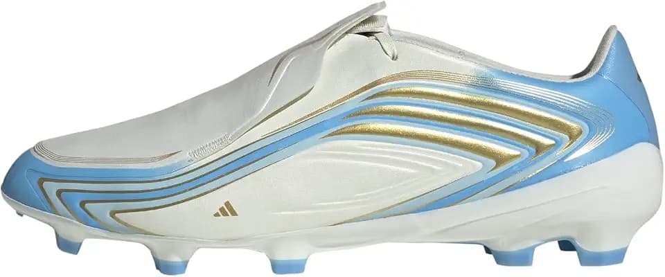 adidas Mens F50 Messi League Firm Ground Sneakers Shoes - Beige