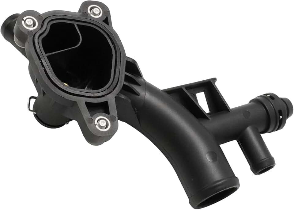 Hoypeyfiy 25193922 kühlmittelflansch Thermostat für Motorkühlung, Ersatz für Cruze 2010-2016 Ersatz für Opel Adam 2014-2019, Ersatz für Vauxhall Astra MK VI 2009-2016