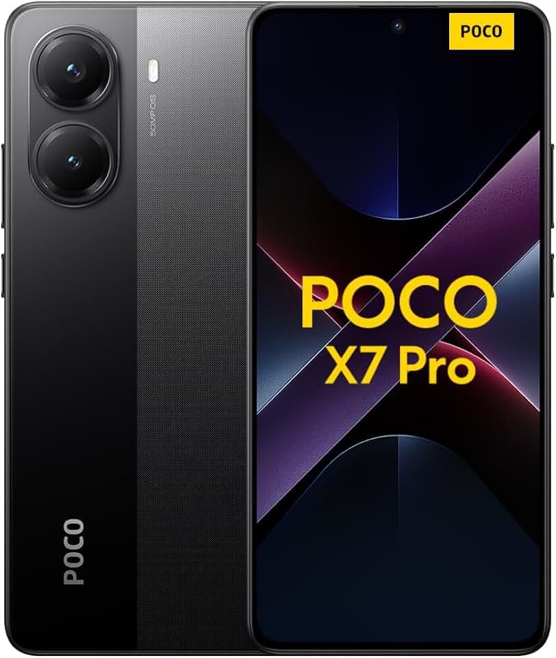 XIAOMI Poco X7 Pro Smartphone, 12+512GB, 6000mAh Akku, 50MP Kamera, Schwarz