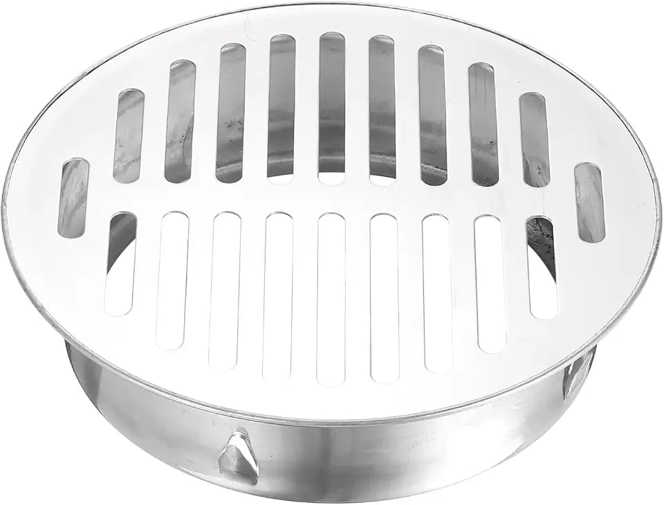 uxcell Floor Drain Cover Anti Blocking for Outdoor Fit 160mm/6.3" Aperture