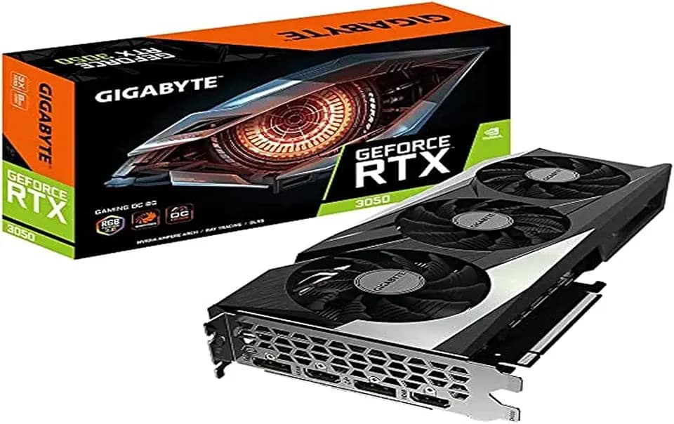 Gigabyte GBT RTX3050 8GB Gaming OC GV-N3050GAMING OC-8GD