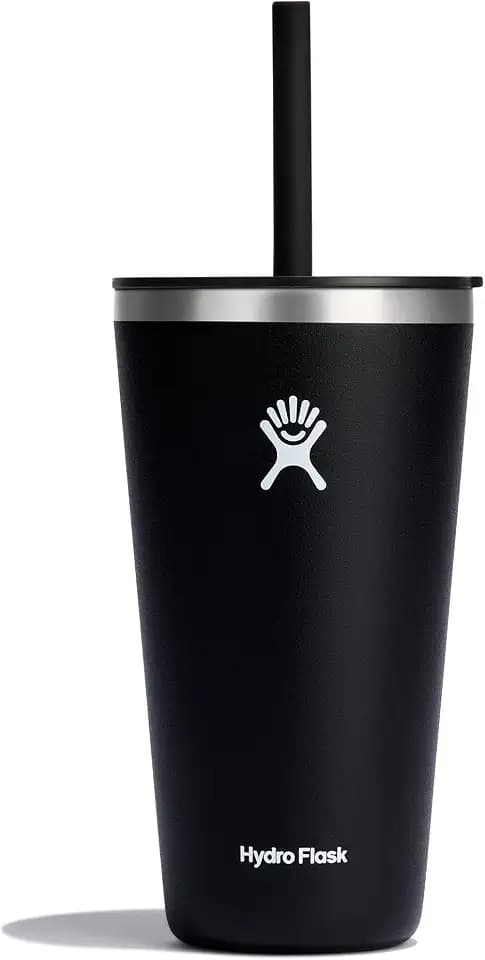 28 OZ All Around Tumbler Straw LID Black