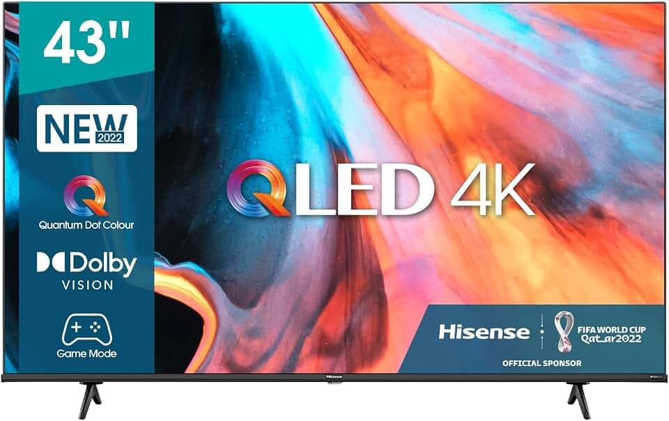 Hisense 43E78HQ 43 Zoll QLED 4K STV 3 x HDMi 2 x USB Wi