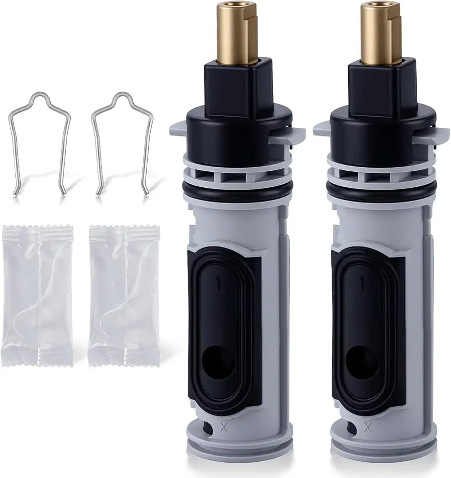2 Pack Shower Cartridge Kit Compatible with Moen 1222 Replacement Cartridge