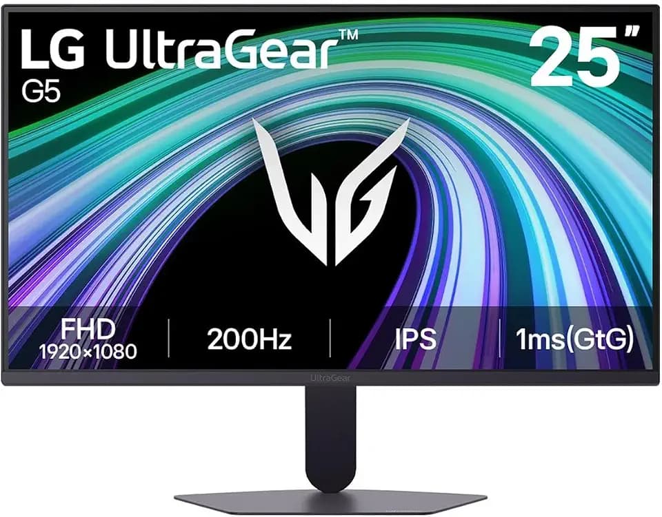 LG Ultragear Gaming Monitor IPS 25 Zoll FHD | 200 Hz 1 ms