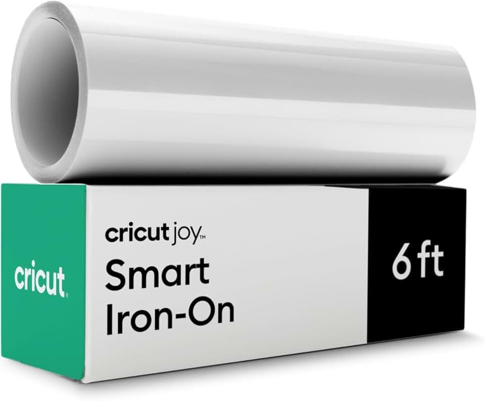 Cricut Smart Iron On for Joy Machine, White (5.5in x 6ft)