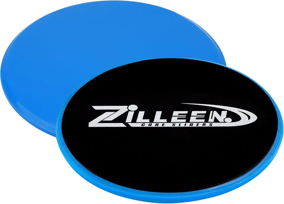 ZILLEEN Exercise Sliders for Working Out Pilates Fitness Discs 2pcs