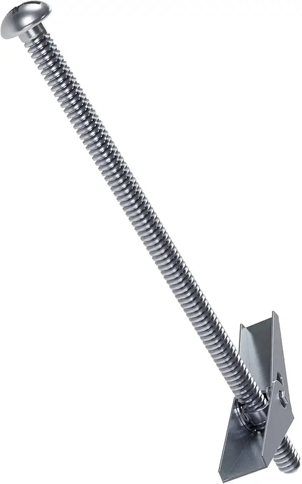 Hillman Toggle Bolts/Machine Screw Anchors, 3/8in x 4in, 25 Pack, Zinc