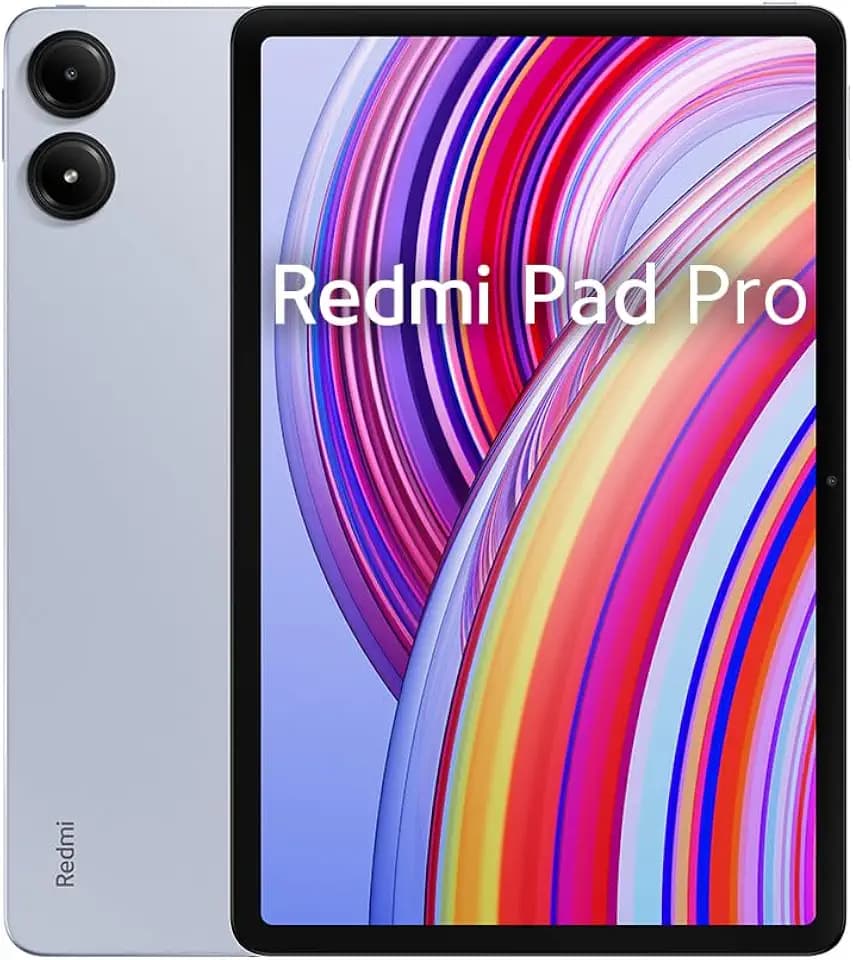 XIAOMI Redmi Pad Pro 8+256GB Blau mit Ringhalter, Snapdragon 7s Gen, HyperOS, 12,1" 120Hz 2,5K augenschonendes Display, 10.000mAh (typ) großer Akku, 33W Schnellladen (2 Jahre Garantie)