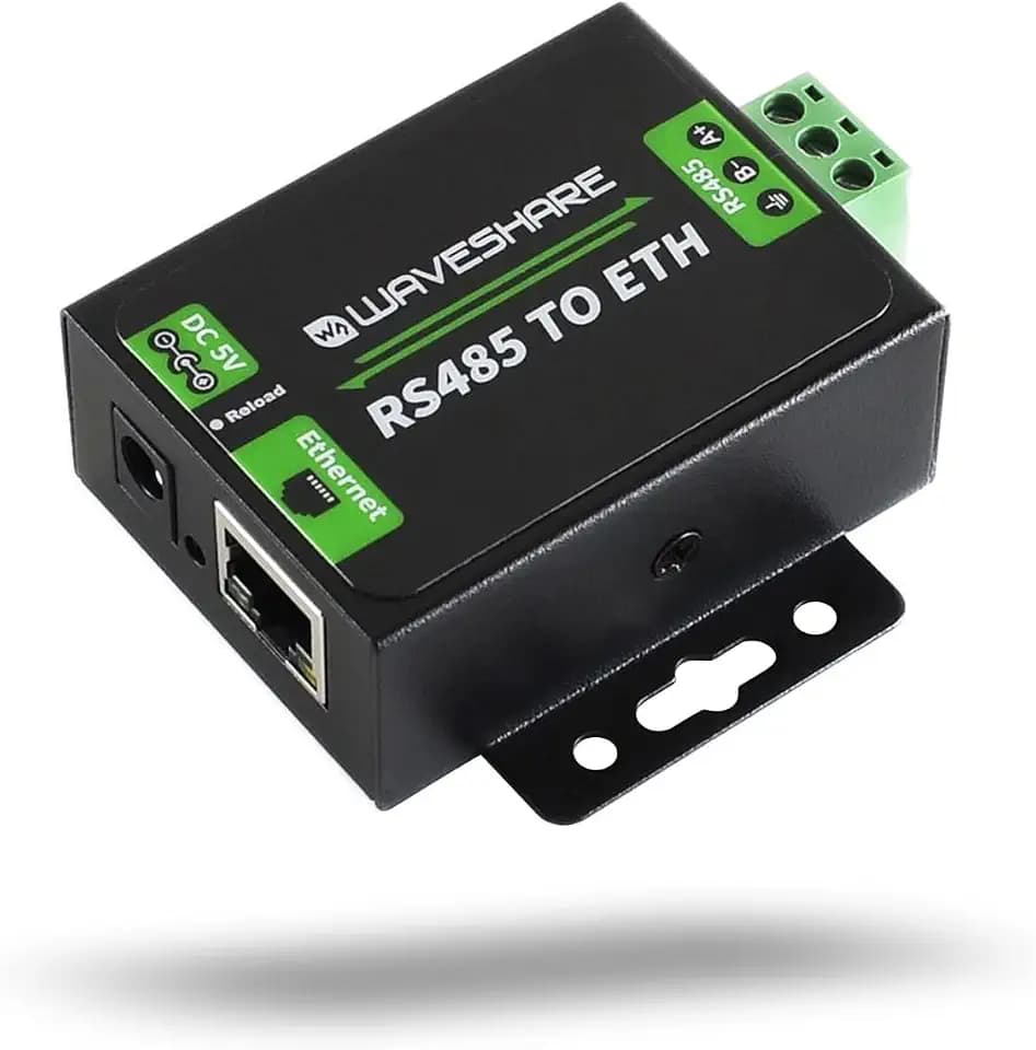 LUCKFOX RS485 to Ethernet Module, RS485-to-ETH Single Serial Server, can be Used to Easily Achieve Network Functions of Embedded Devices, Used for Large Company Networks (Do Not Support Modbus TCP)