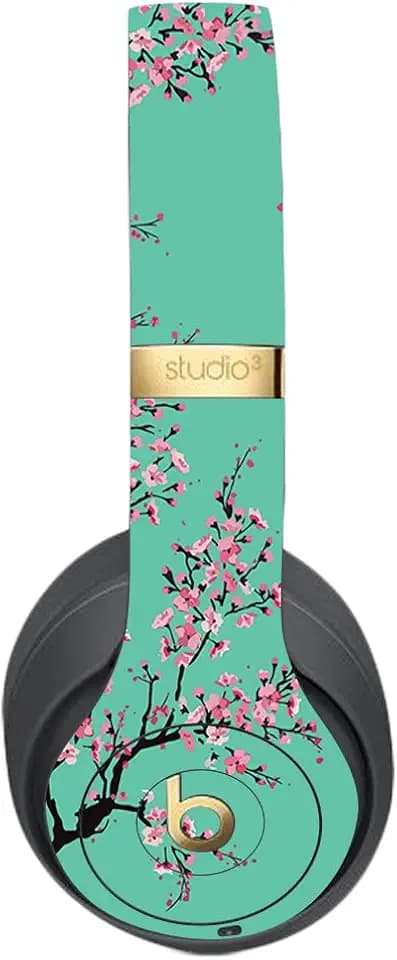 MightySkins Skin Compatible with Beats Studio 3 Wireless - Cherry Blossom Tree | Protective, Durable, and Unique Vinyl Decal wrap Cover | Easy to Apply, Remove, and Change Styles | Made in The USA
