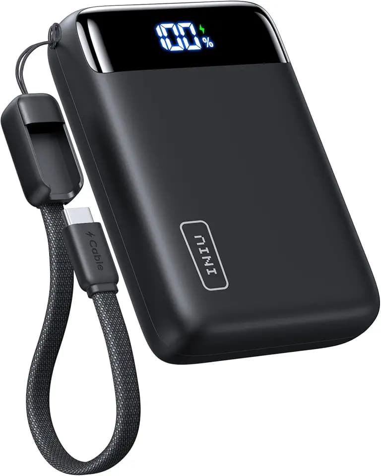 INIU Power Bank, Ultra Small 20000mAh 22.5W PD Portable Charger Fast Charging, USB C In&Out Battery Pack, Mobile Phone Portable Power Banks Compatible with iPhone 17 16 15 Samsung S22 Google iPad etc
