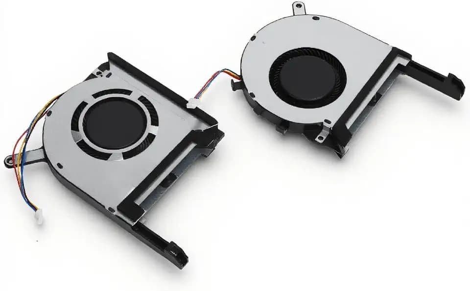 2Pcs Laptop GPU CPU Lüfter, GPU CPU Kühler Ersatz für TUF FX505ge FX505gm FX505dt FX705