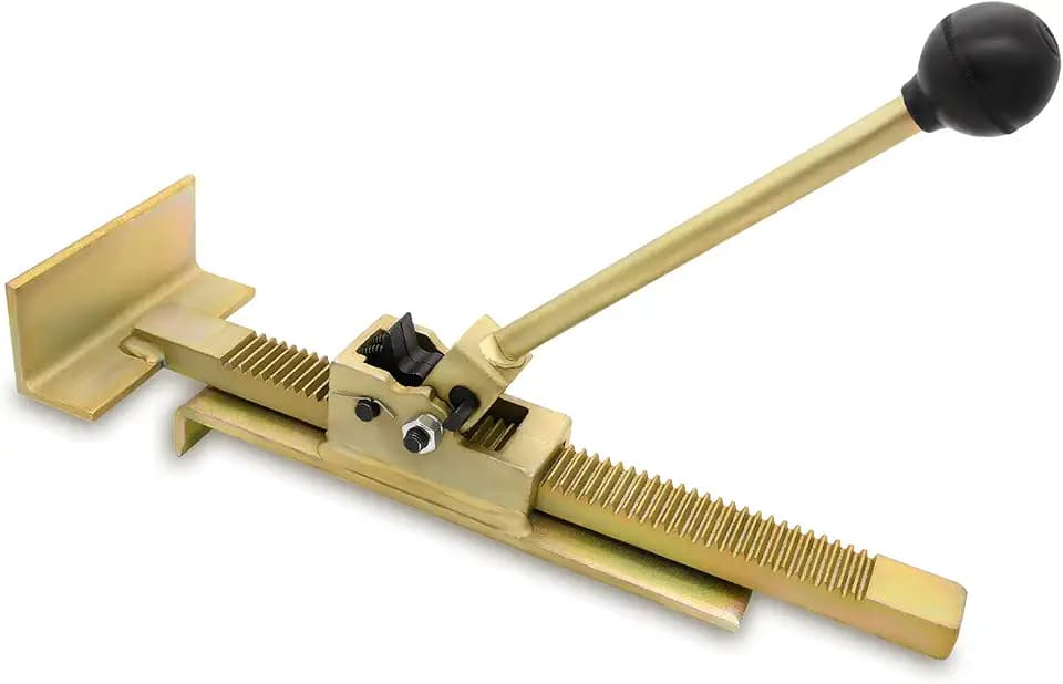 KIE Hardwood Floor Jack Professional Flooring Jack for Flooring Installation Straightening Laminate and Hardwood Flooring Universal Ratcheting Hardwood Plank Jack