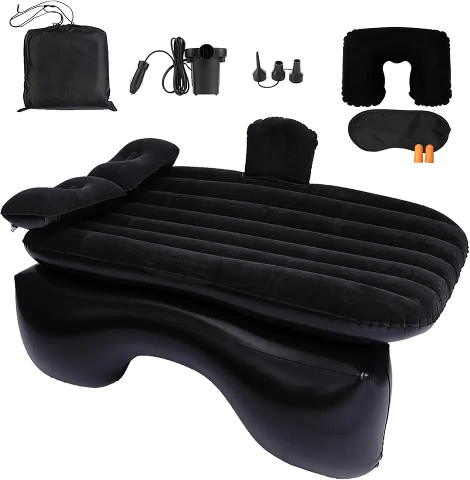 Onirii Inflatable Car Air Mattress Back Seat Bed with Air Pump