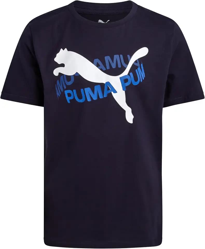 PUMA Boys T-Shirts Athletic Crewneck Short Sleeve Tees (Sizes S-XL)