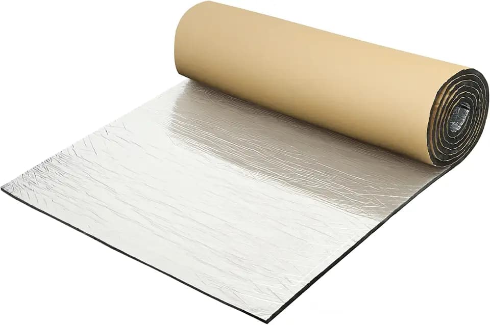 X AUTOHAUX 100 x 30 cm Schalldämpfermatte für Motorhaube