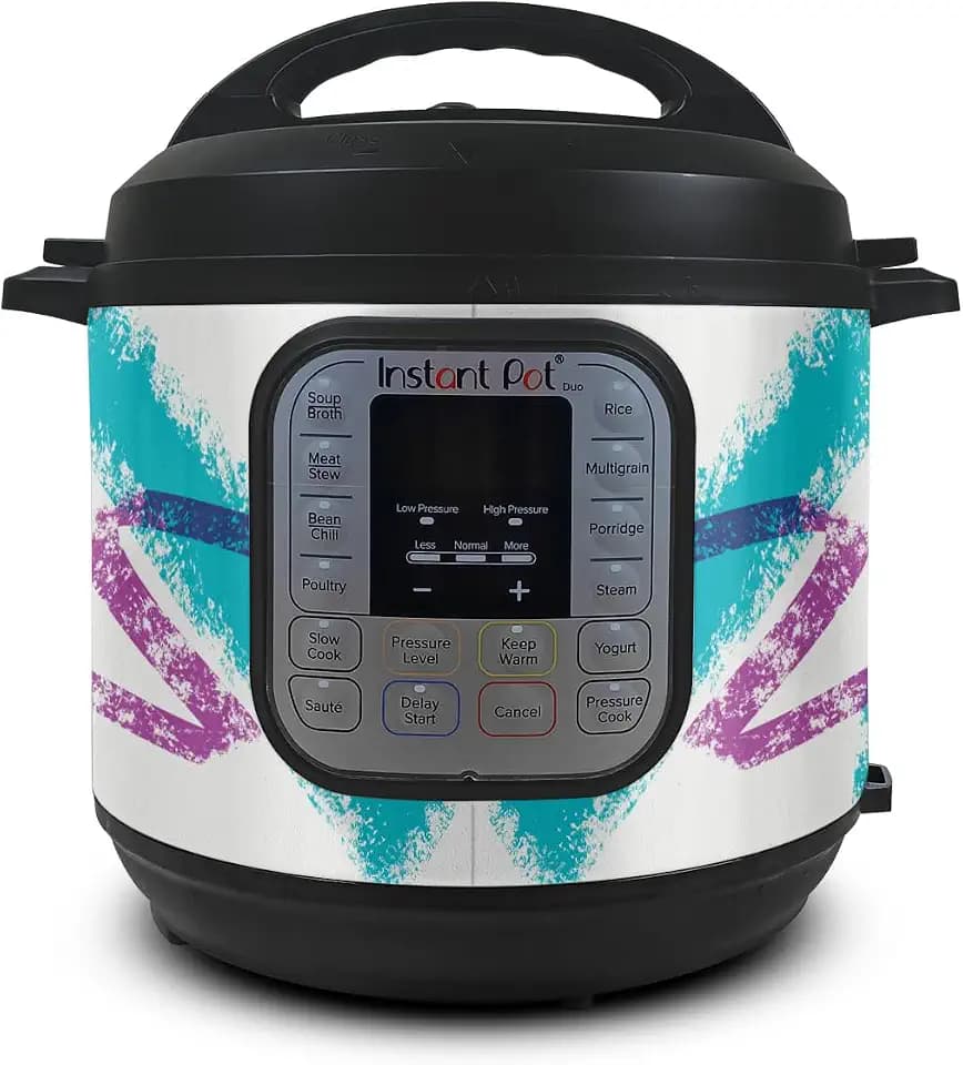 Skin Compatible with Instant Pot Duo 6-Quart - Paper Cup - Premium 3M Vinyl Protective Wrap Decal Cover - Easy to Apply | Crafted in The USA by MightySkins