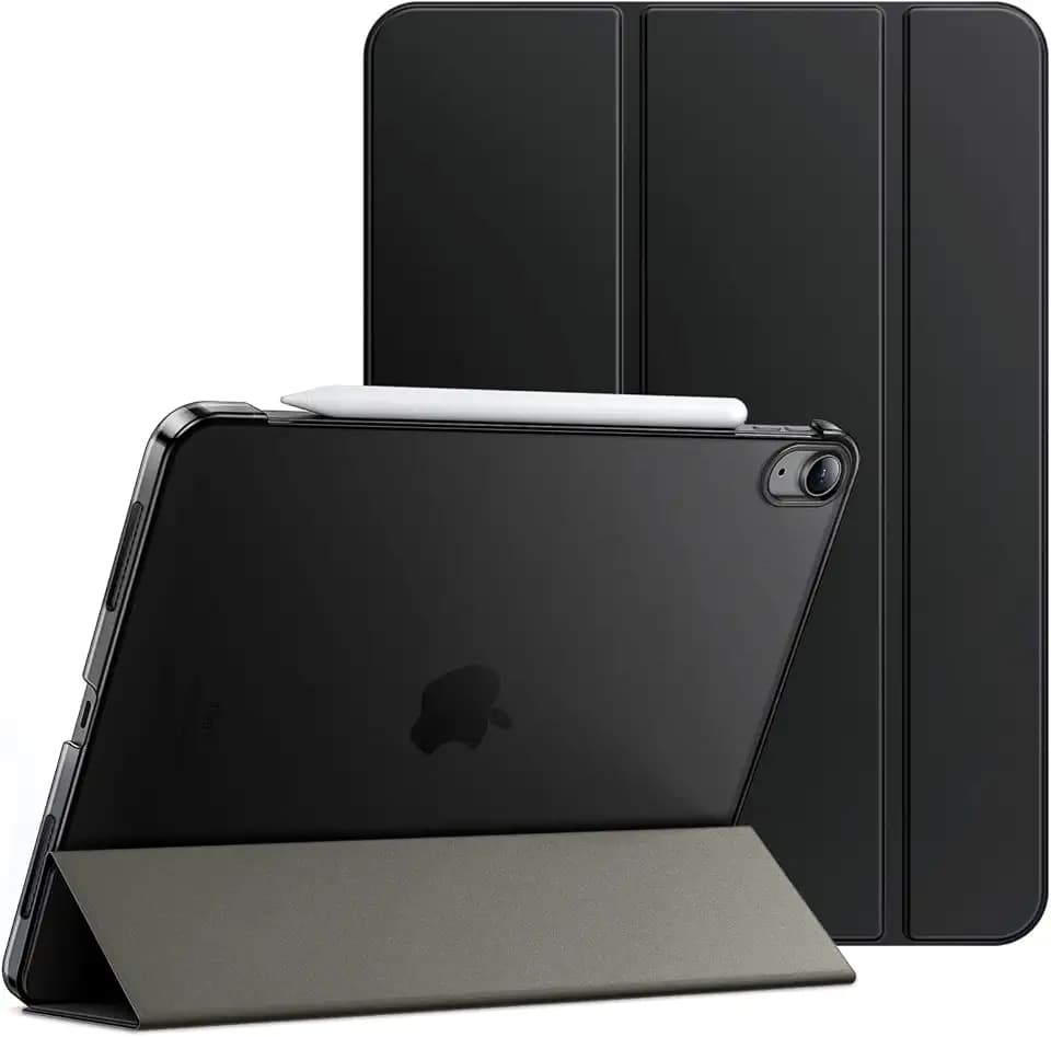 JETech Hülle für iPad Air 11" M4/M3/M2 & Air 5/4 10,9", Schwarz