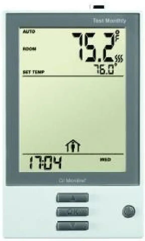 QuietWarmth Thermostat THERMPRO 7-Day Programmable Thermostat w/Built-in GFCI for Control of 120V or 240V Radiant Heat Includes Floor Sensor