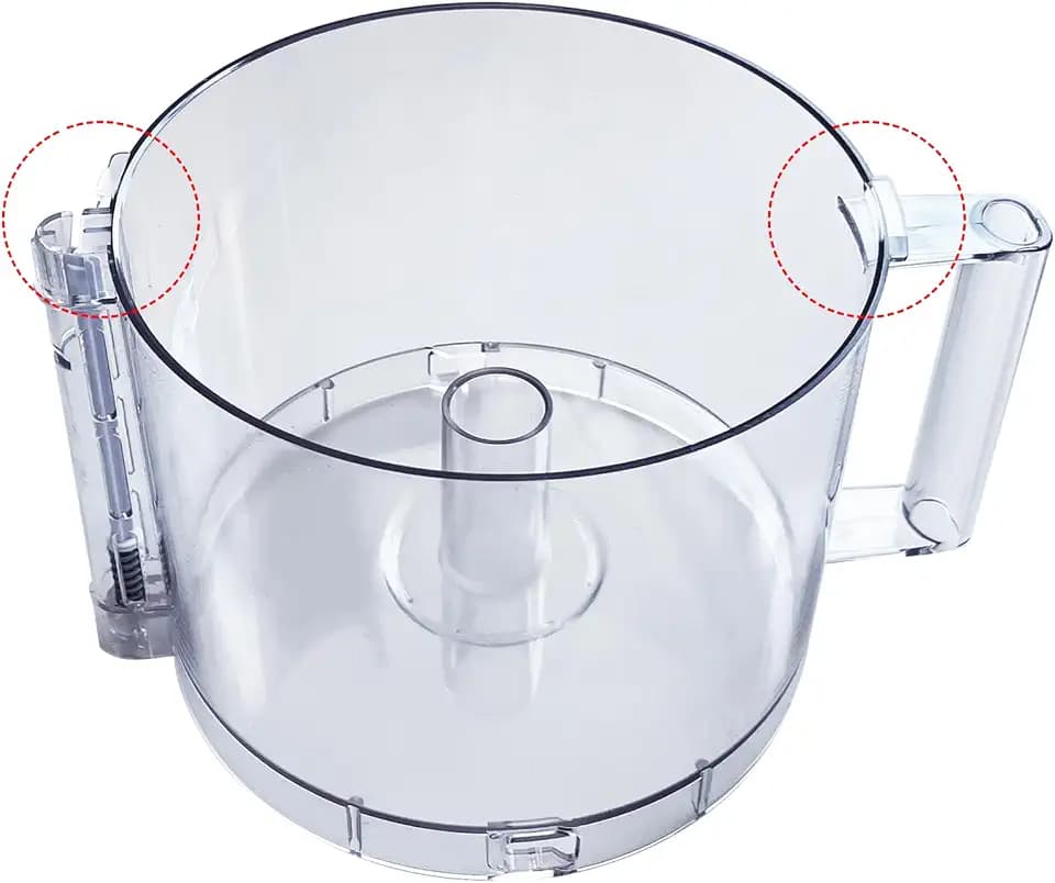 2 abs DLC-005AGTX 14 Cup Work Bowl Compatible with Cuisinart DLC-7, DFP-14