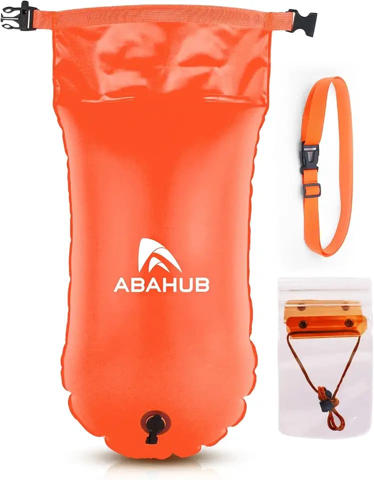 Abahub Swim Buoy Safety Tow Float Swim Bubble for OpenWater