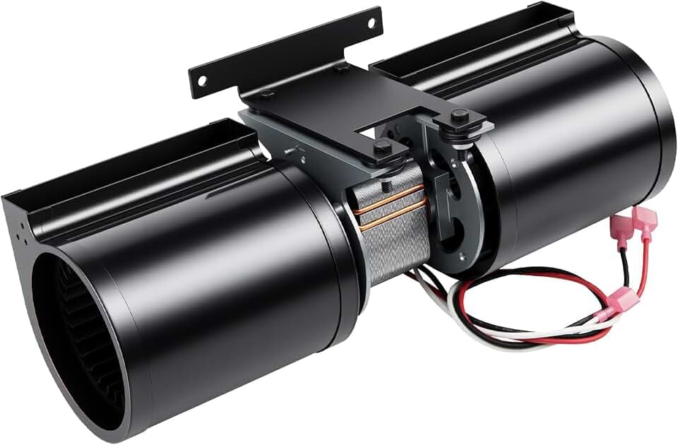812-3370 Convection Blower Fan for Quadrafire Classic Bay 1200 FS Pellet Stoves, Blower Motor Replacement for Quadra-Fire Classic Bay CB1200 Freestanding Model