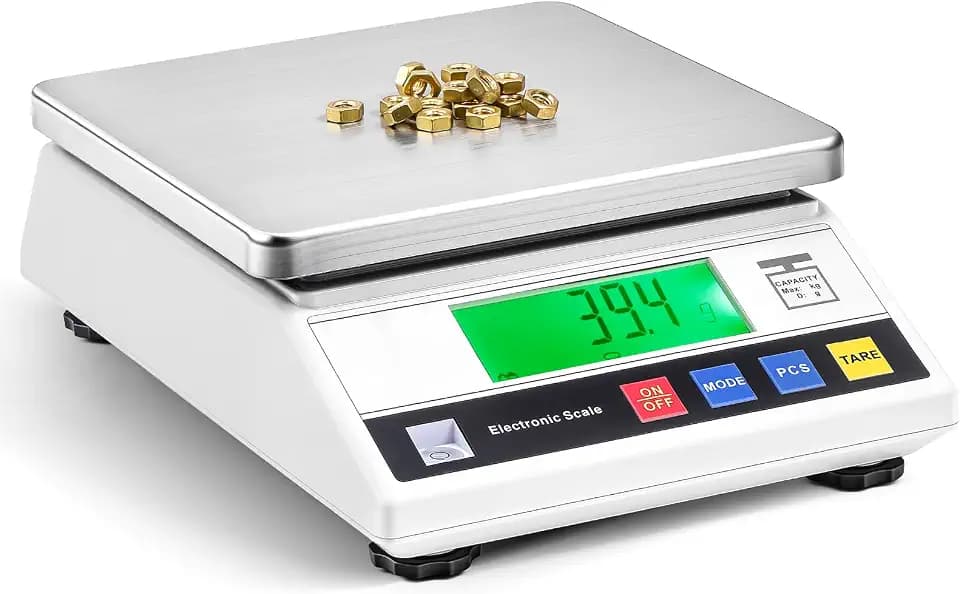 Bonvoisin Lab Scale 10kg x 0.1g Digital Gram Scale Counting Balance