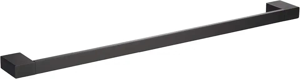 KRAUS Stelios 24-inch Bathroom Towel Bar, Matte Black Finish, KEA-19937MB