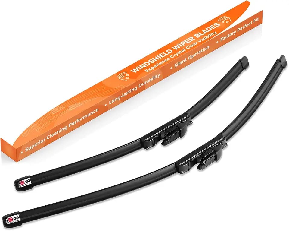 GEARMONSTER Scheibenwischer Wischerblätter Vorne Auto Scheibenwischer Wischerblätter-Set für Fiat Ducato III Typ 250 ab 2006 (2er Set: 650mm/525mm)
