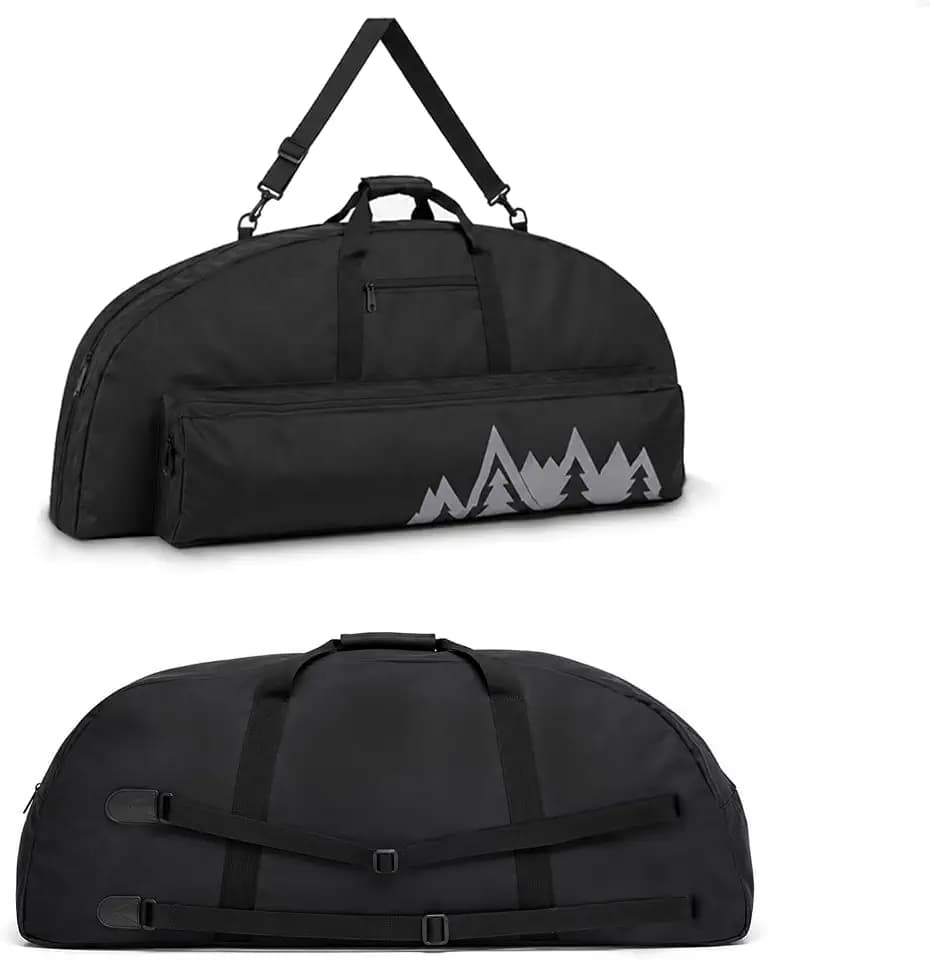 Archery Soft Compound Bow Case, Bow Bag with Arrow Pocket