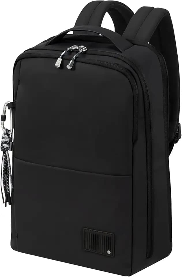 Samsonite Wander Last - Damen Laptop-Rucksack 14.1" (37.5 cm) - Business & Schulrucksack mit Flaschenhalter, Ergonomisch, Wasserabweisend - 14L - Schwarz (Black)