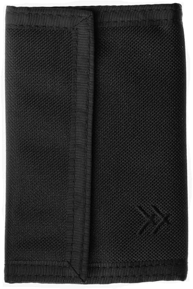 Thread Retro Bifold Wallet – Minimal Secure Wallet for Men & Women – Carry Cash & Up to 12 Cards with Style (Black)