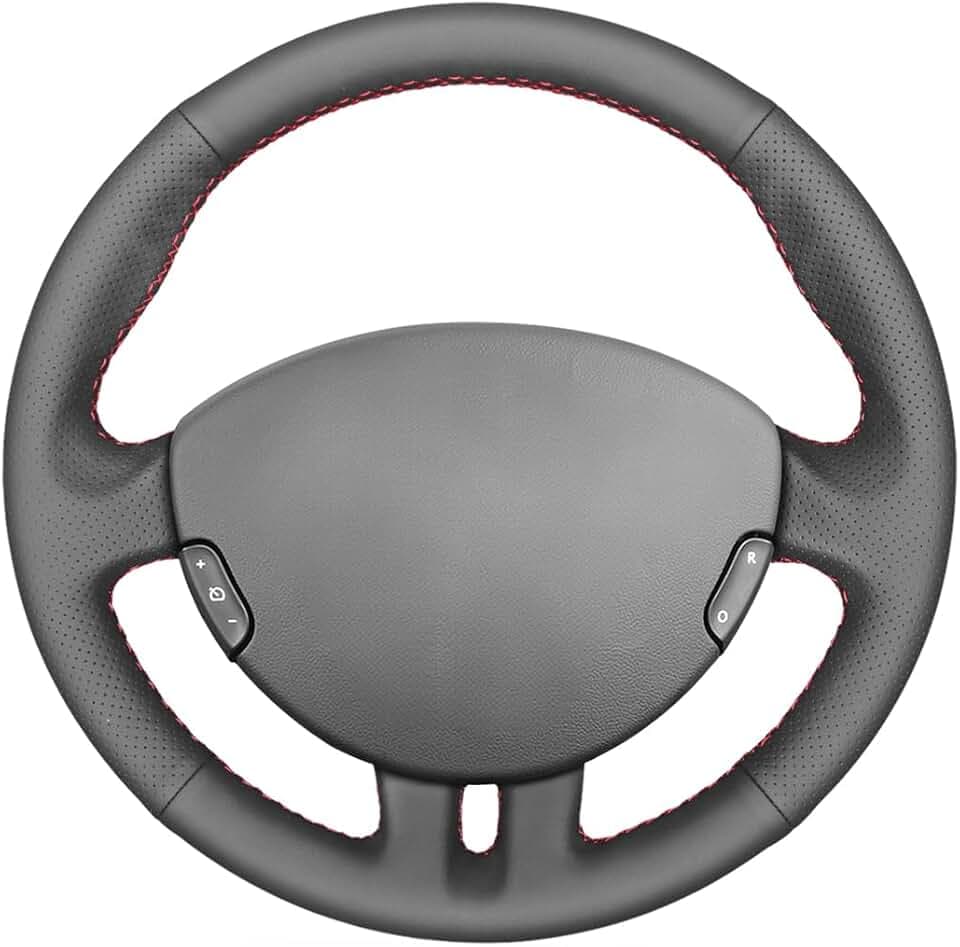 MEWANT Lenkradhülle Clio 3 2005-2012 / Lenkradzubehör für Clio
