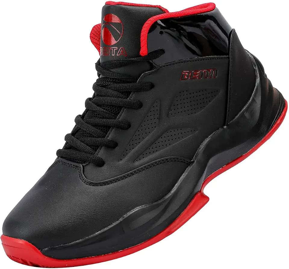 Beita High Upper Basketball Shoes for Men Sneakers Breathable Sports Shoes Anti Slip