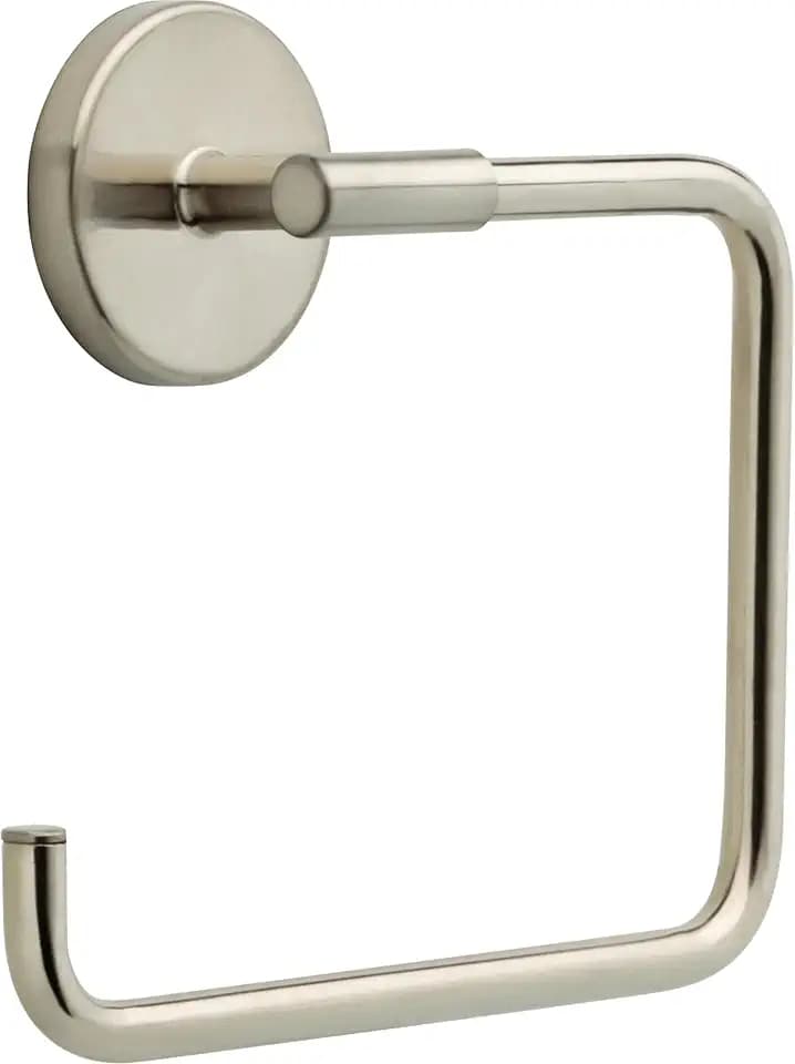 Delta Hand Towel Holder | Square Stainless Steel Ring for Hanging Towels in Kitchen, Bathroom | Trinsic Accessories