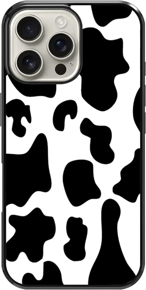 for iPhone 16 Pro Max Case - Cow Print
