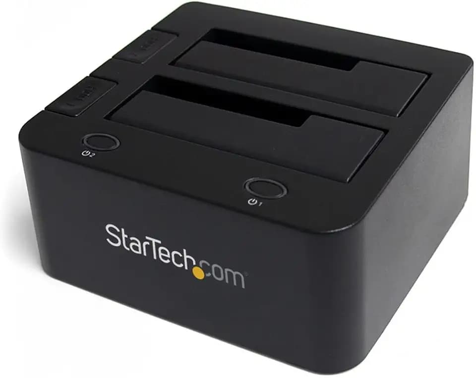 Startech USB 3.0 auf SATA IDE Docking-Station für Festplatten mit 2,5/3,5 Zoll (63,5/88,9 mm)