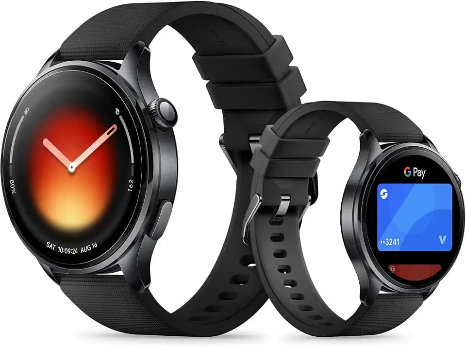 XIAOMI Watch 5 Smartwatch 47mm, Google Wear OS, AI, 6 Tage Akku, Schwarz