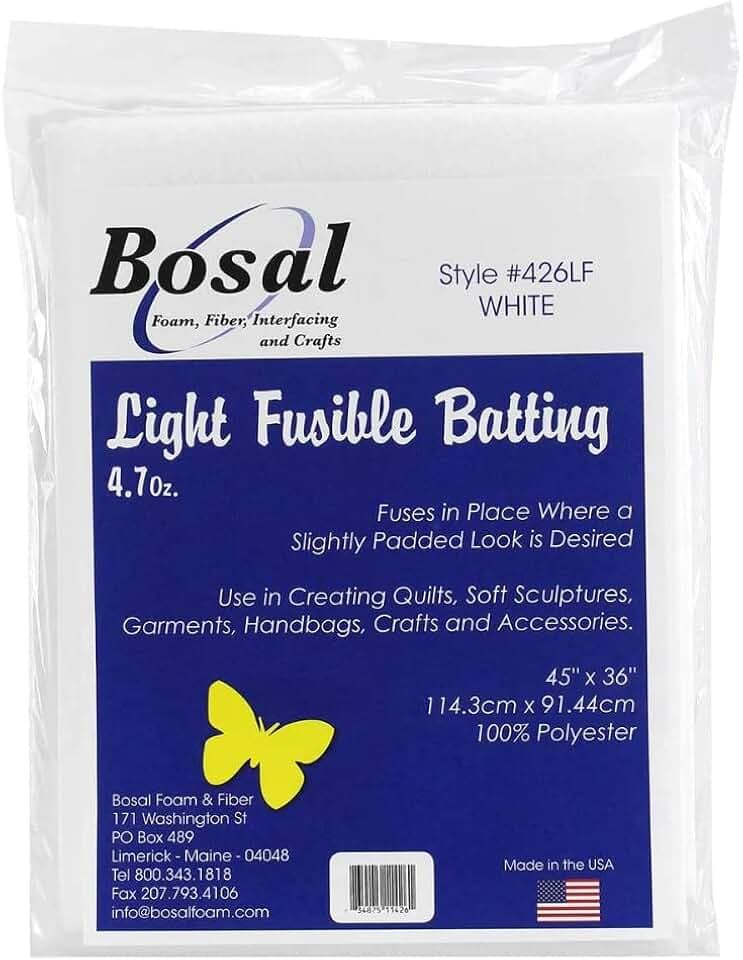 Single Side Fusibl Batt 45"x36
