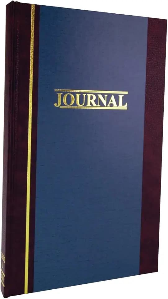 Wilson Jones S300 Line Accounting Journal, Single Entry Ledger, 11.75 x 7.25 Inches, 150 Pages (WS300-15SELA)